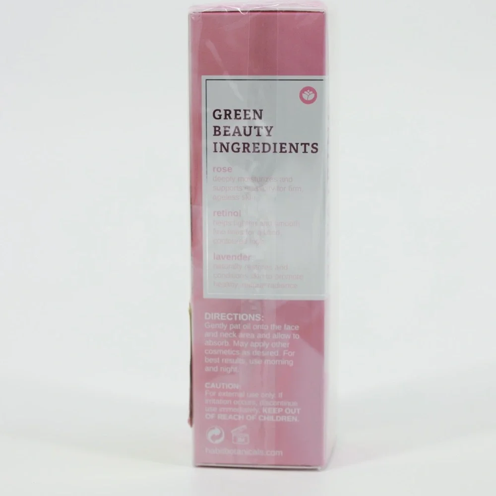 Habit Botanicals Repairing Rose Beauty Oil‎ Retinol Lavender